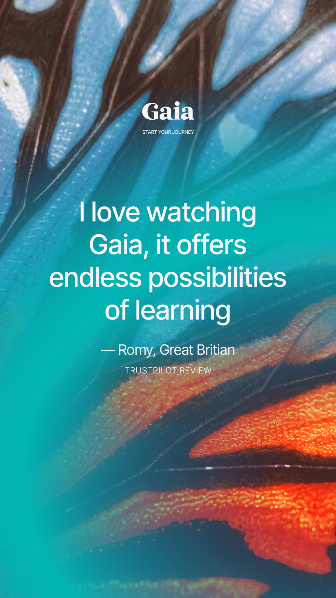 Gaia Facebook ad
