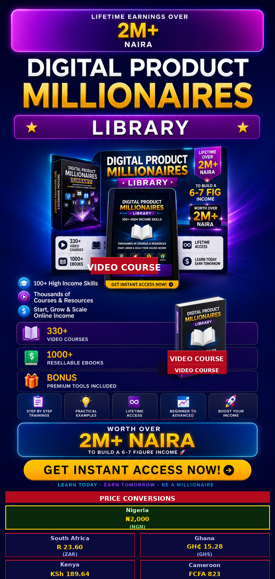 Forex Strategy Vault Facebook ad: Get 330+ Video Courses + 1,000 Resellable Ebooks for Just…