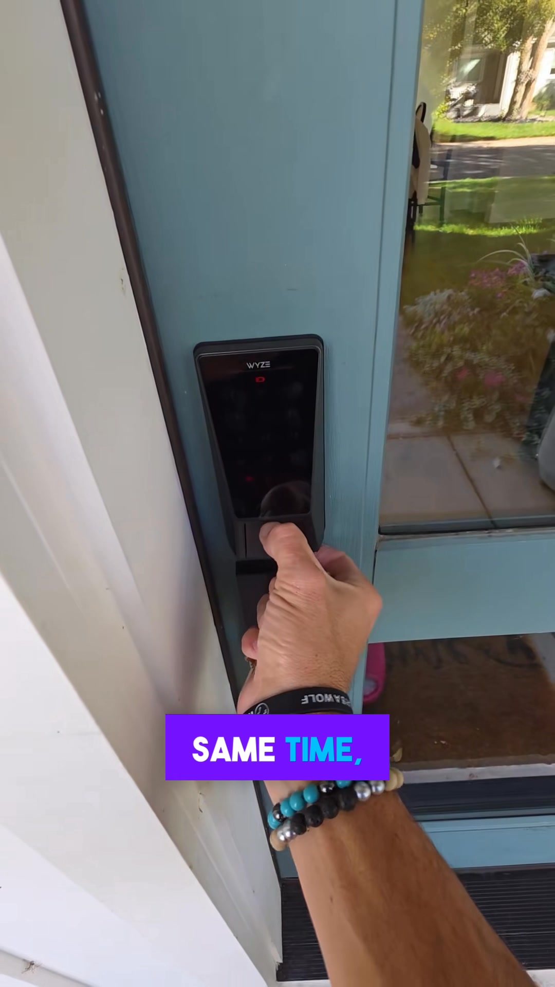 Wyze Facebook ad: Unlock with your palm