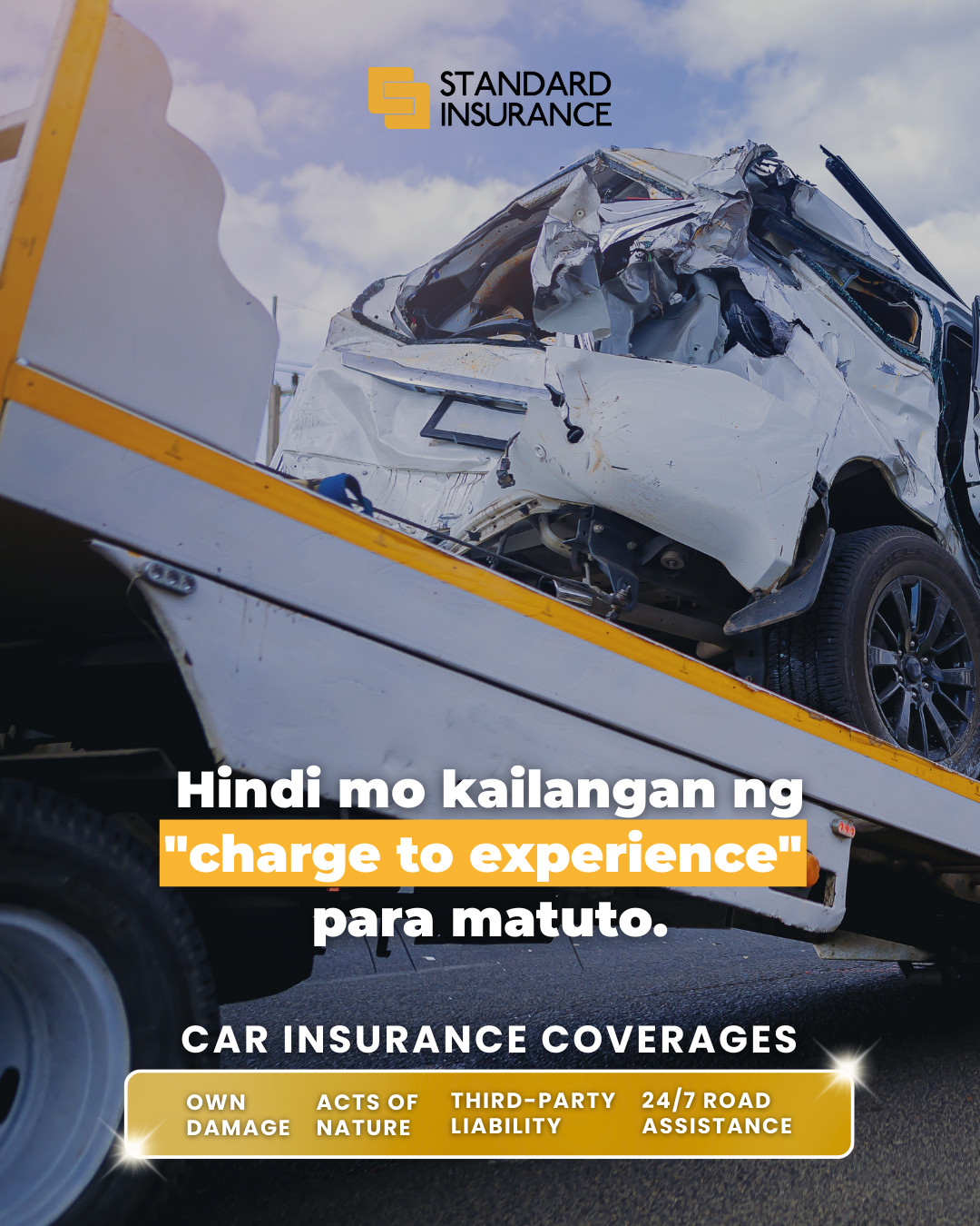 Standard Insurance Facebook ad: Car insurance ‘yung desisyong