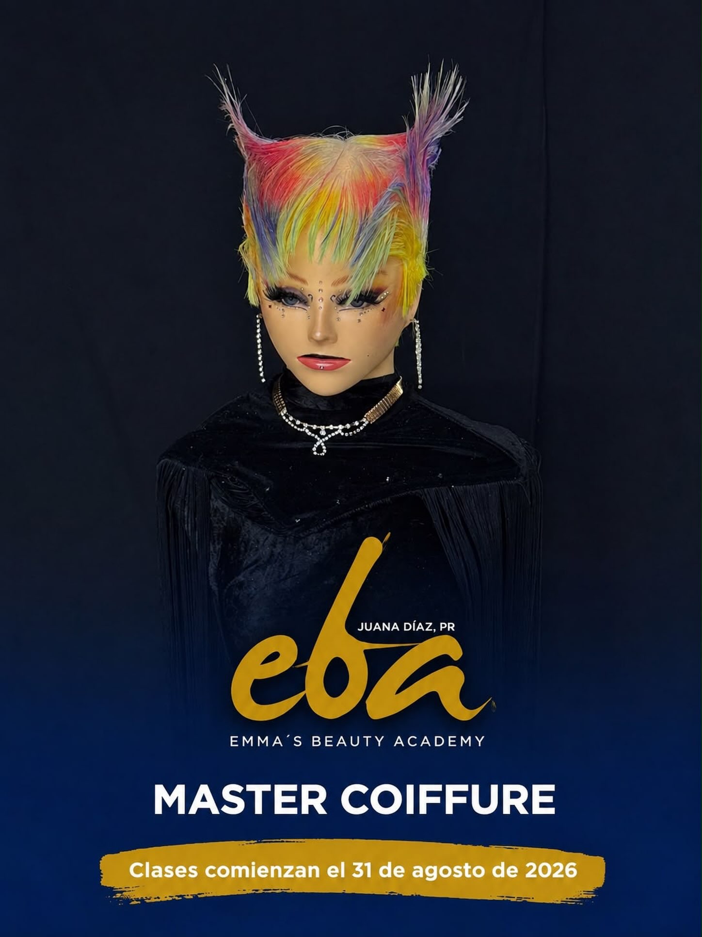 EBA Juana Díaz Facebook ad: MASTER COIFFURE