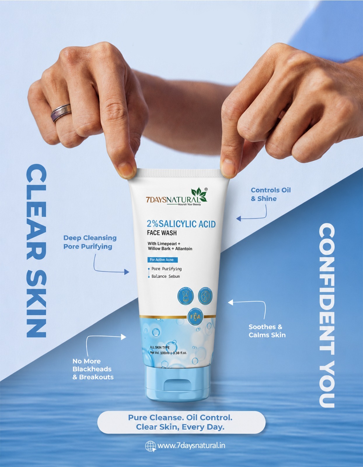 7DaysNatural Facebook ad
