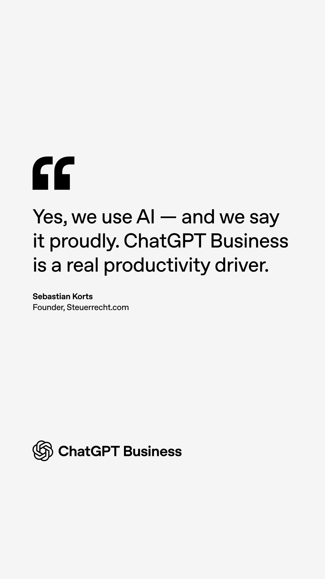 OpenAI Facebook ad