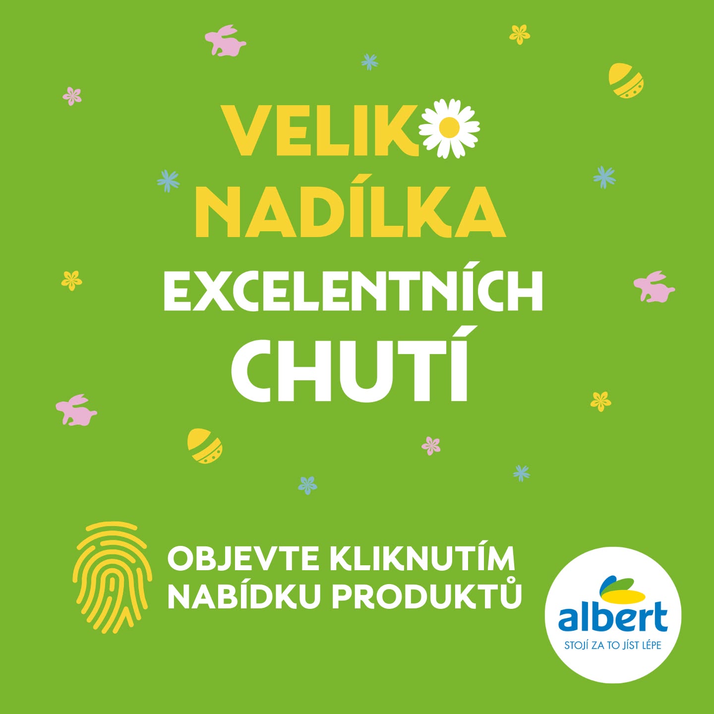 Albert ČR Facebook ad: Velikonadílka plná chutí