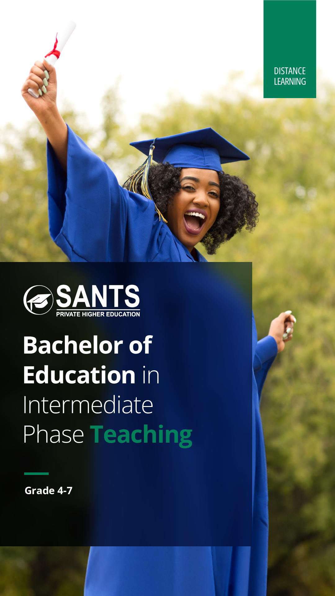 SANTS Private Higher Education Institution Facebook ad