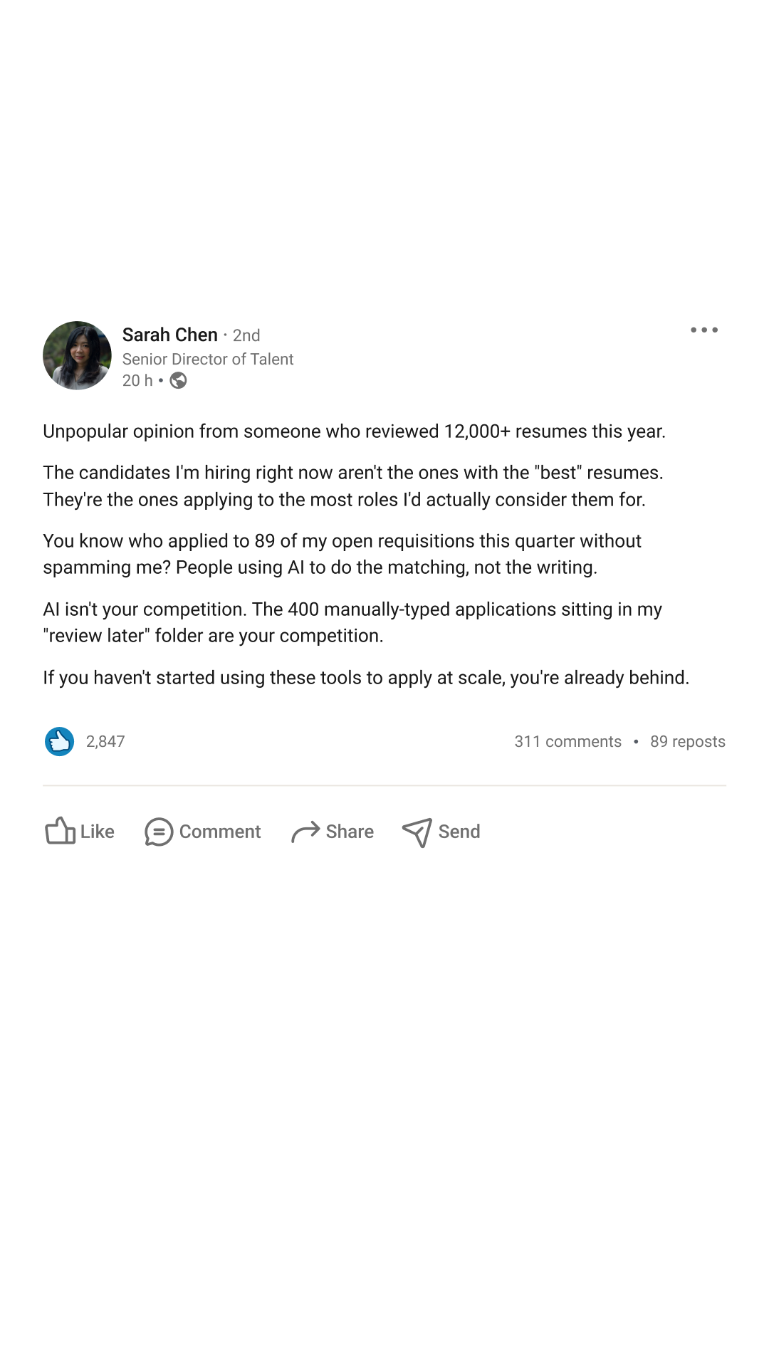 AI Apply Facebook ad