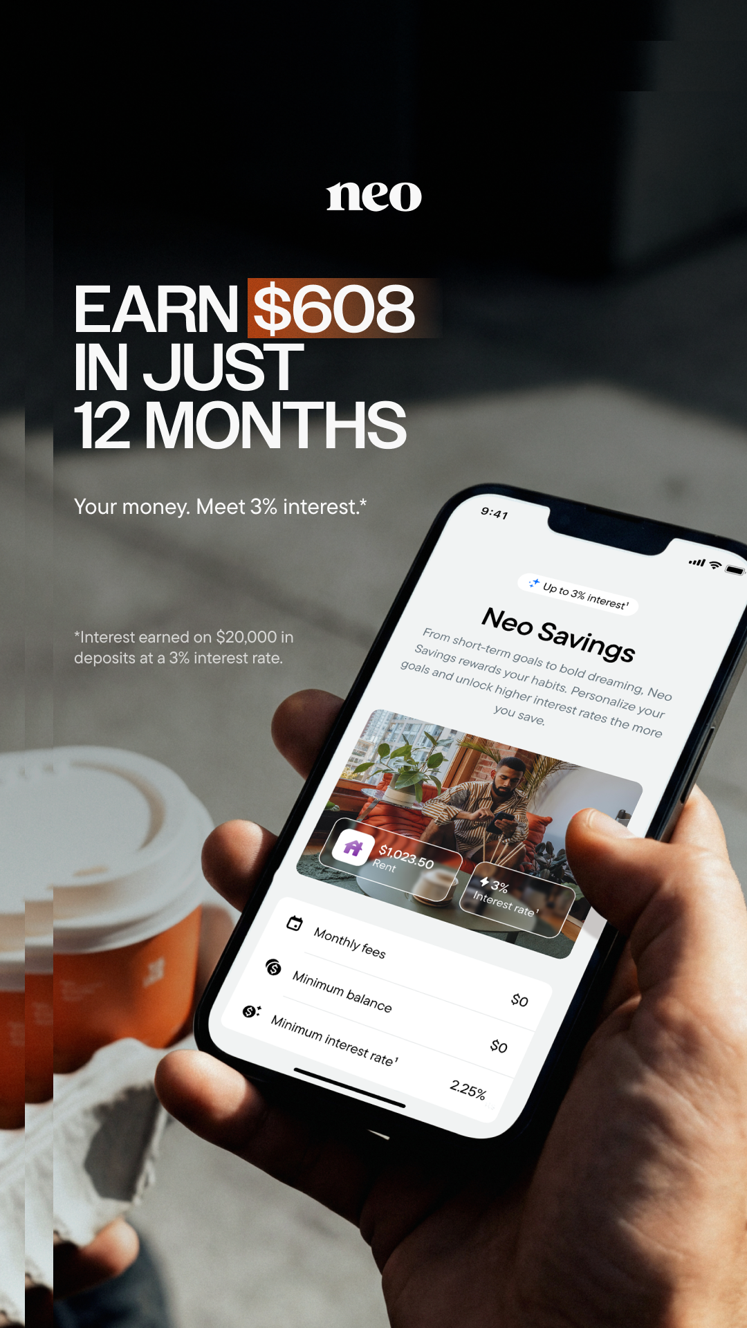 Neo Financial Facebook ad