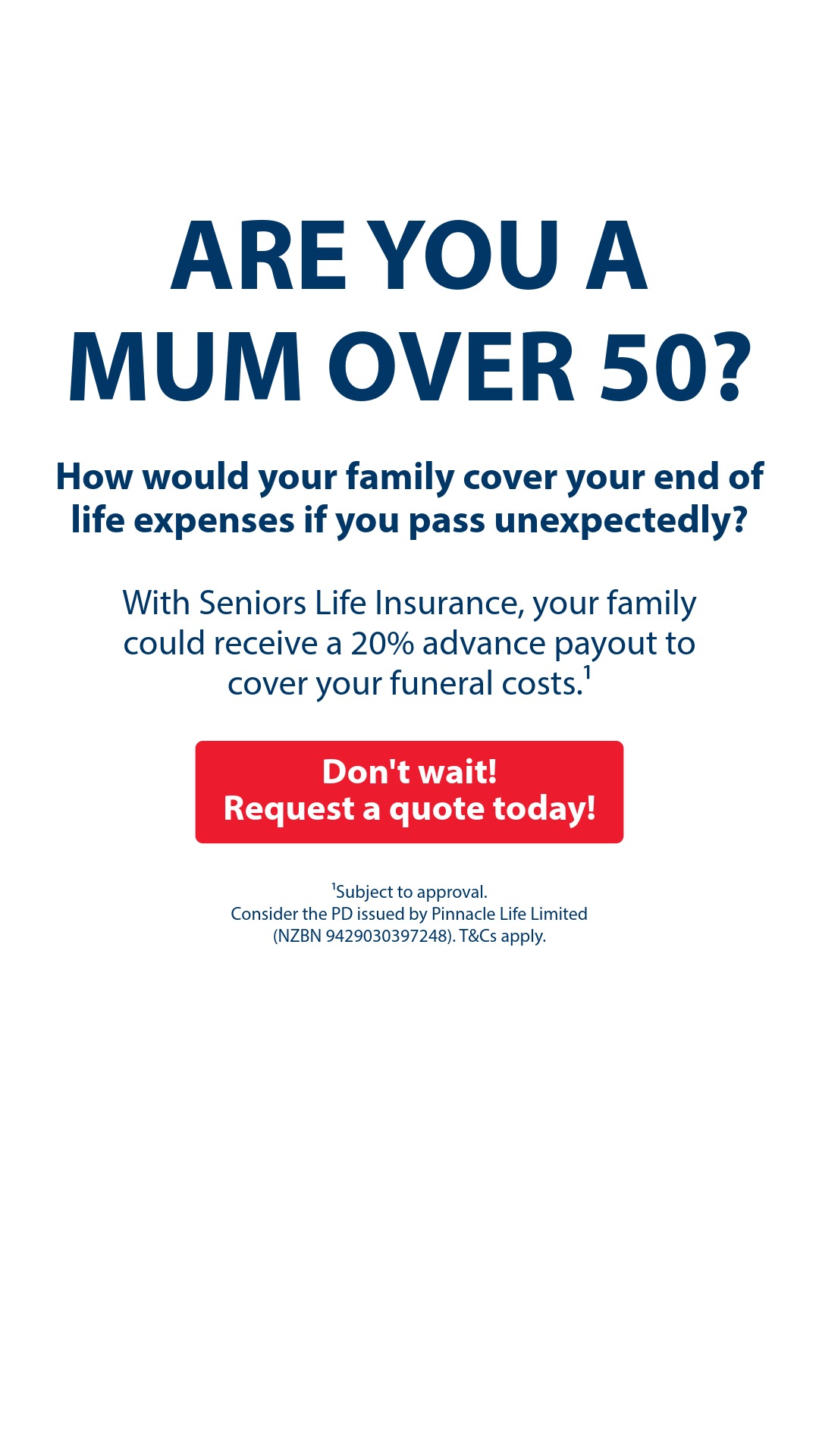 New Zealand Seniors Facebook ad