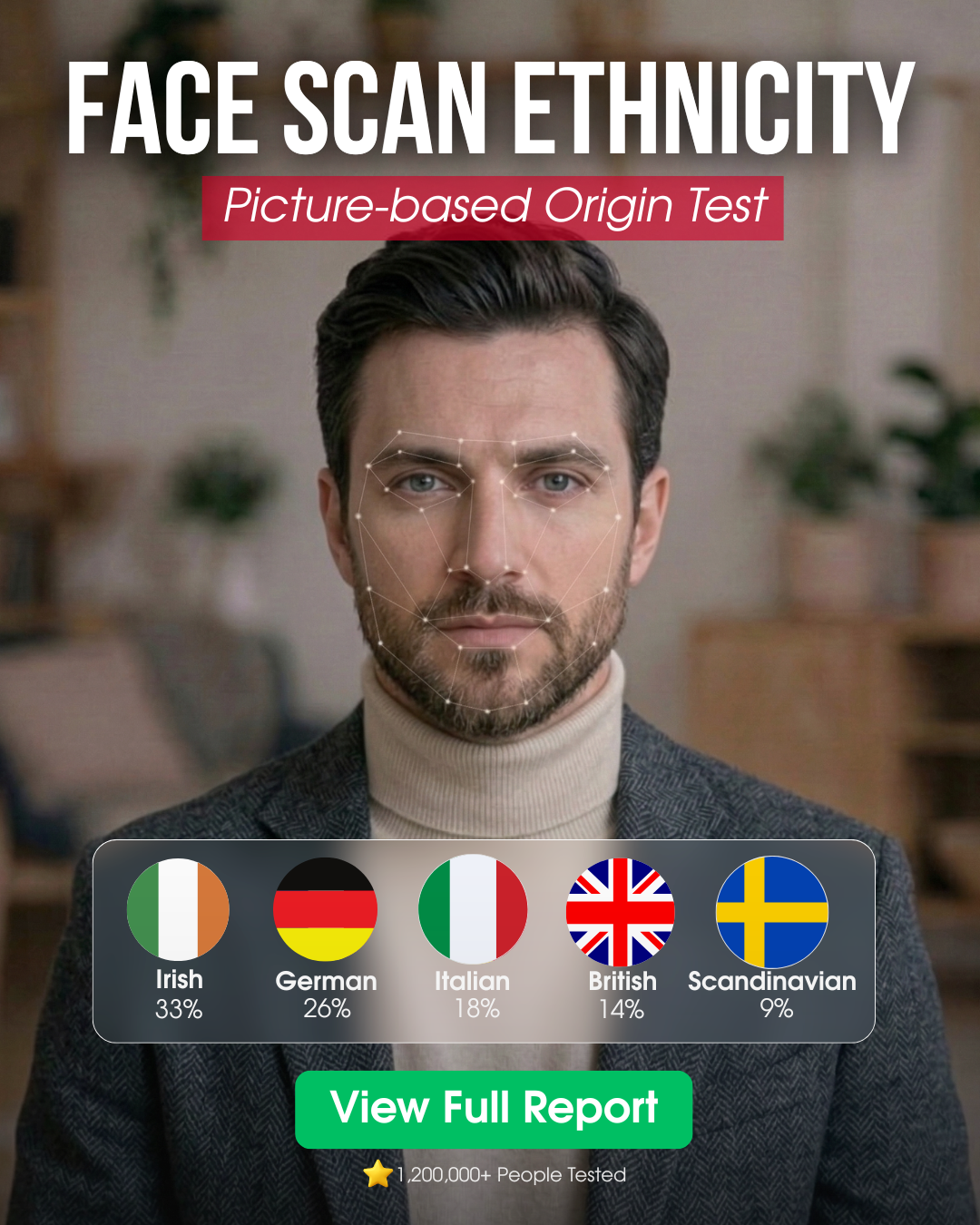 FoodZee Space Facebook ad: Uncover Your AI Roots