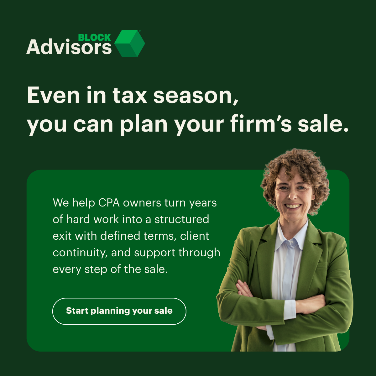 Block Advisors Facebook ad