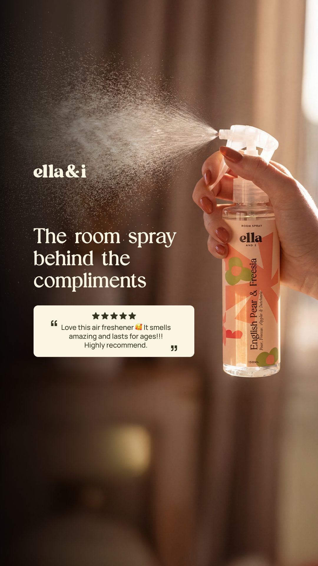 Ella & I Home Fragrance Facebook ad