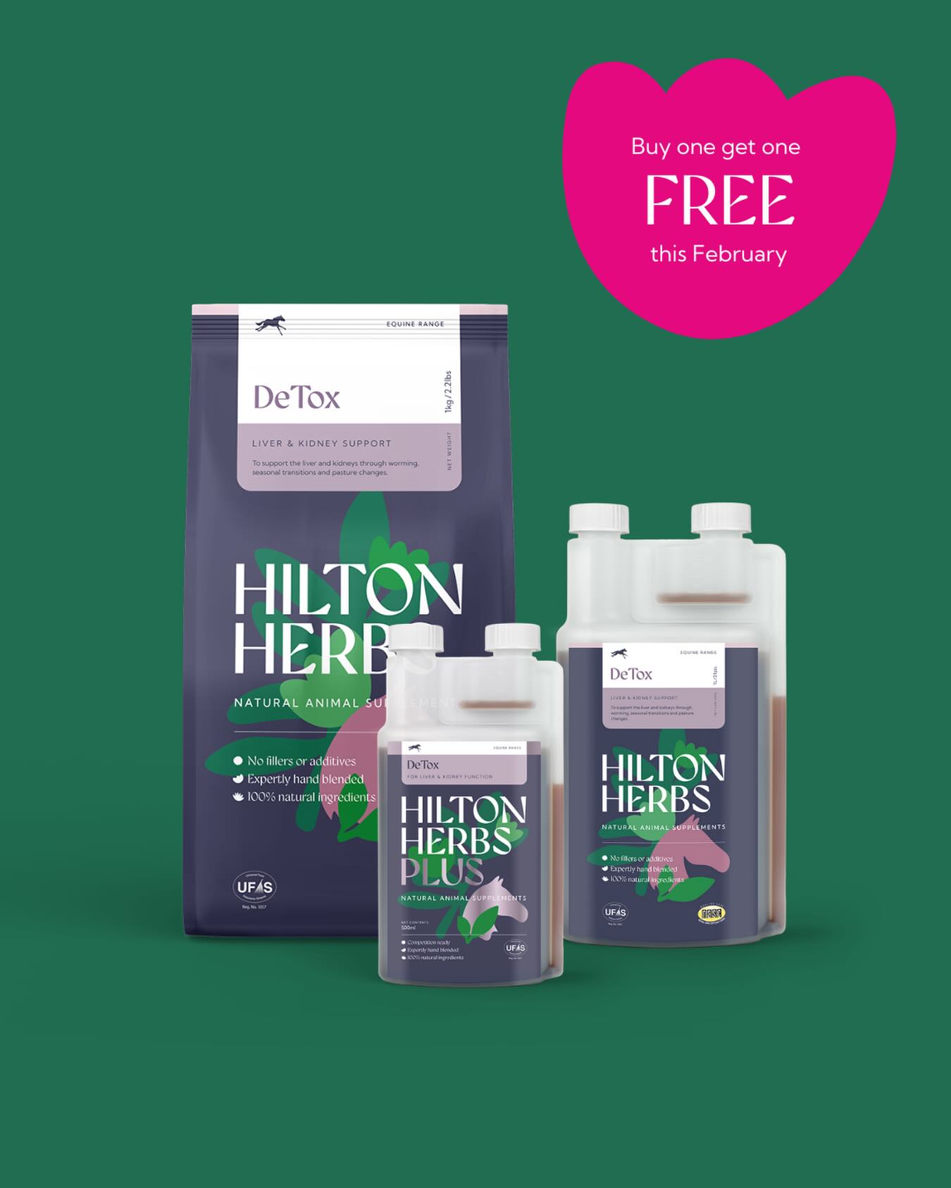 Hilton Herbs Facebook ad: Give It A Go With DeTox