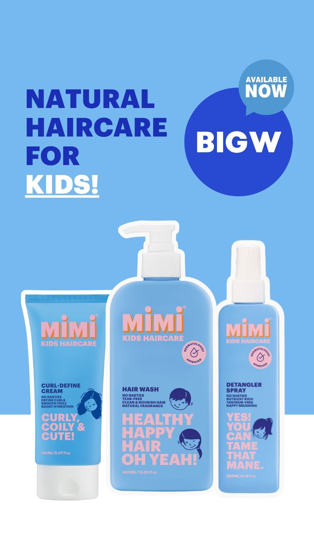 MIMI Haircare for Kids Facebook ad