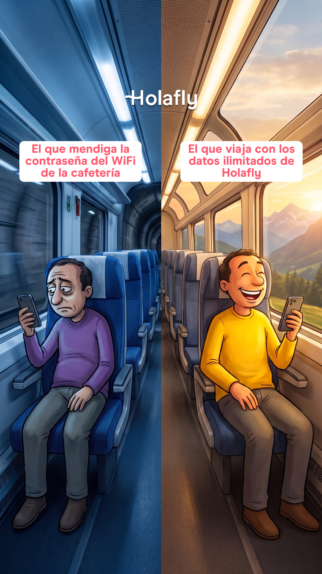 Holafly - Español Facebook ad
