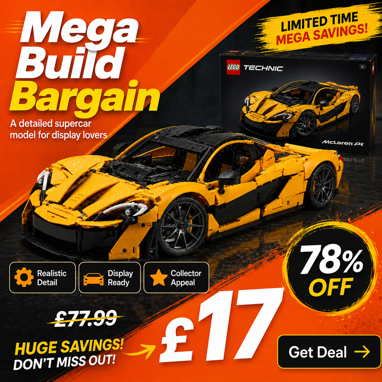 Promo Flash Facebook ad