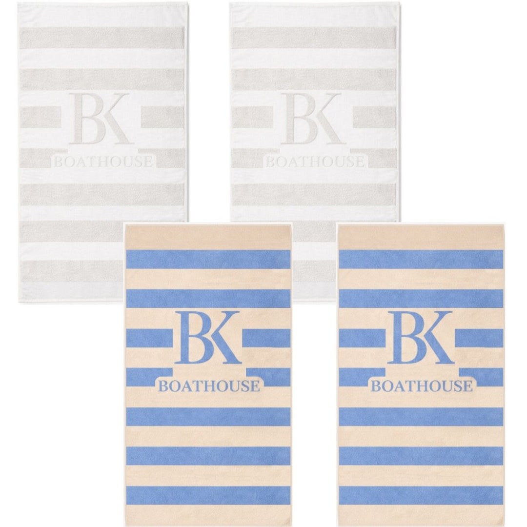BK Boathouse Facebook ad: Oversized. Embossed. Made for the coast.
