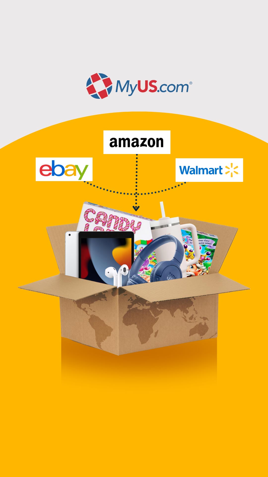 MyUS.com Facebook ad