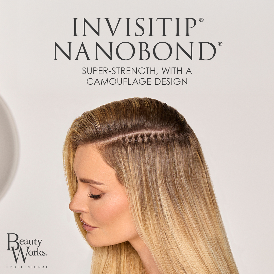 Beauty Works Professional Facebook ad: Introducing the next generation of nano extensions