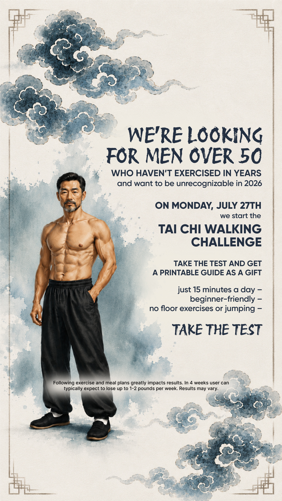 Michaelll Fitness Facebook ad