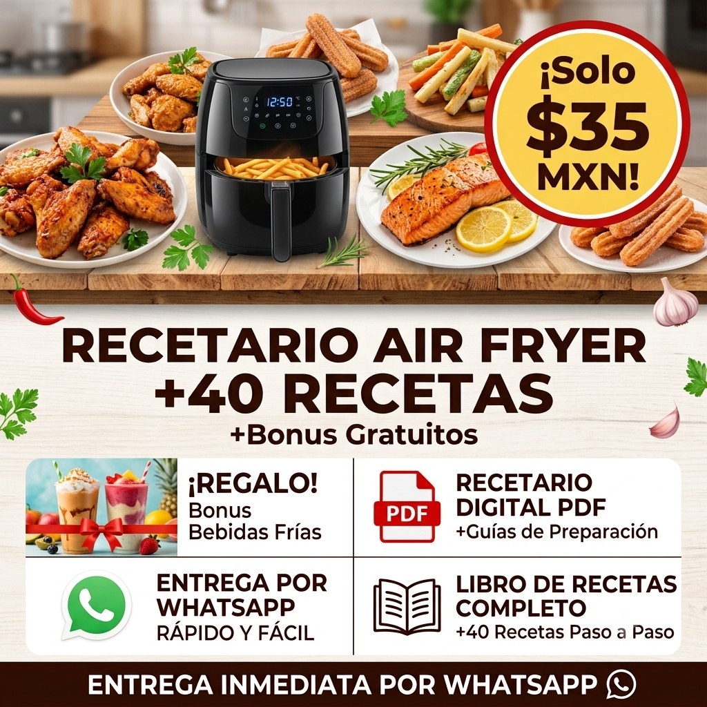 TrendSnaps Facebook ad: ¡SÁCALE EL JUGO A TU AIR FRYER!