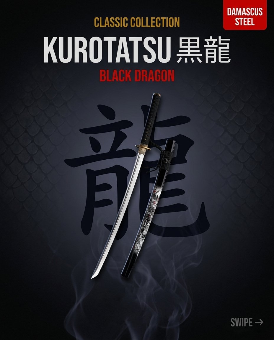 Katana Sword Facebook ad