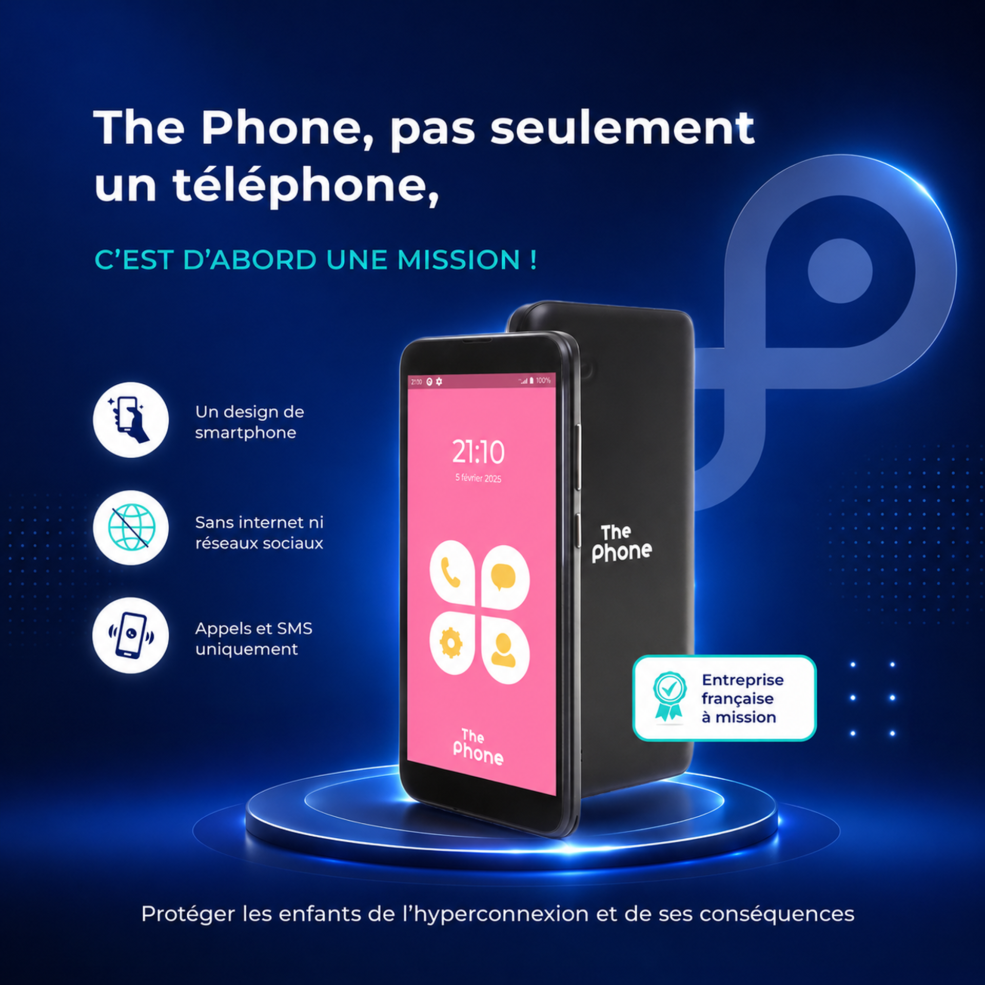 ThePhone Facebook ad: The Phone: protéger les enfants de l'hyperconnexion