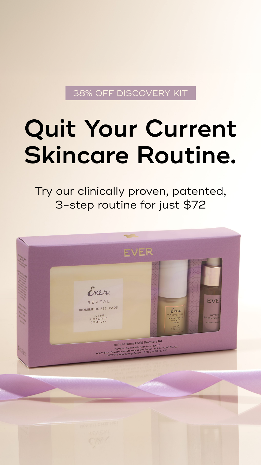 EVER Cleanical Skincare Facebook ad