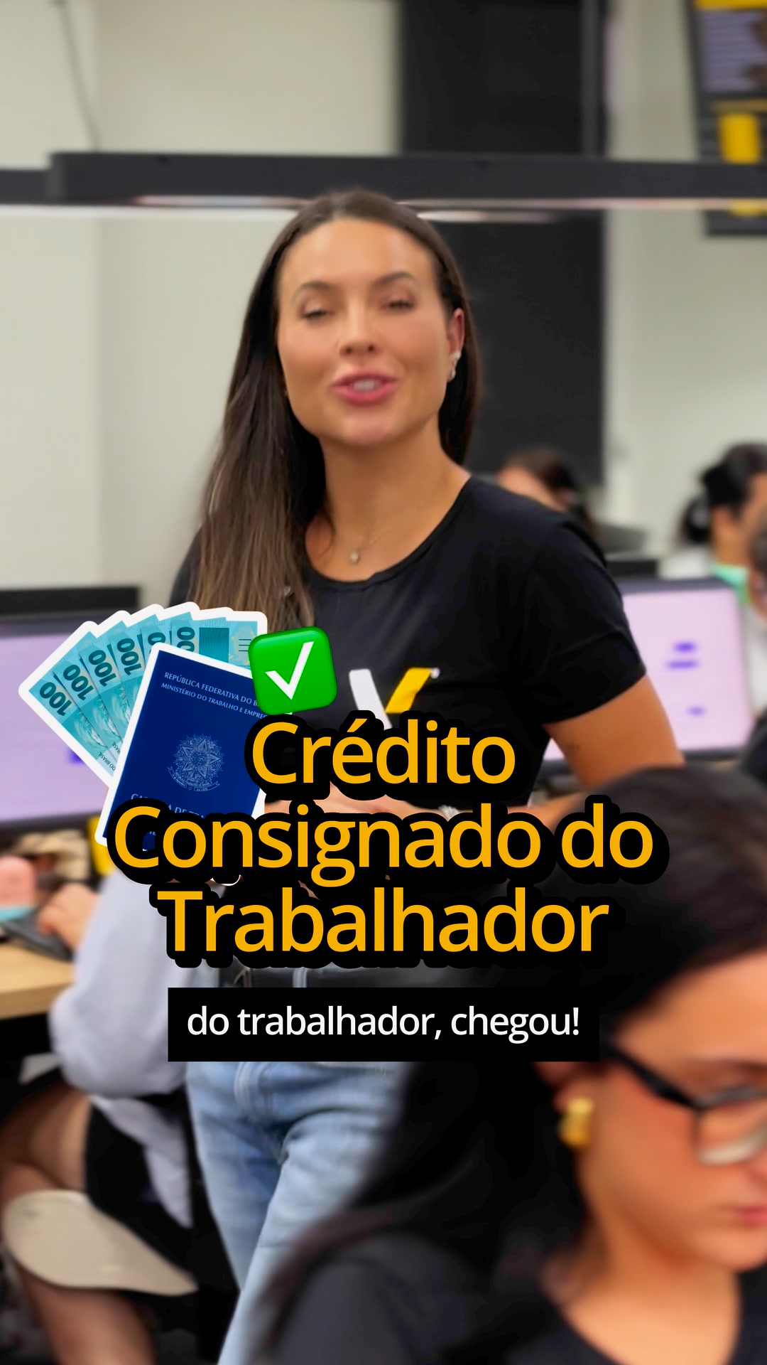 Vip Promotora de Crédito Facebook ad: Converse conosco