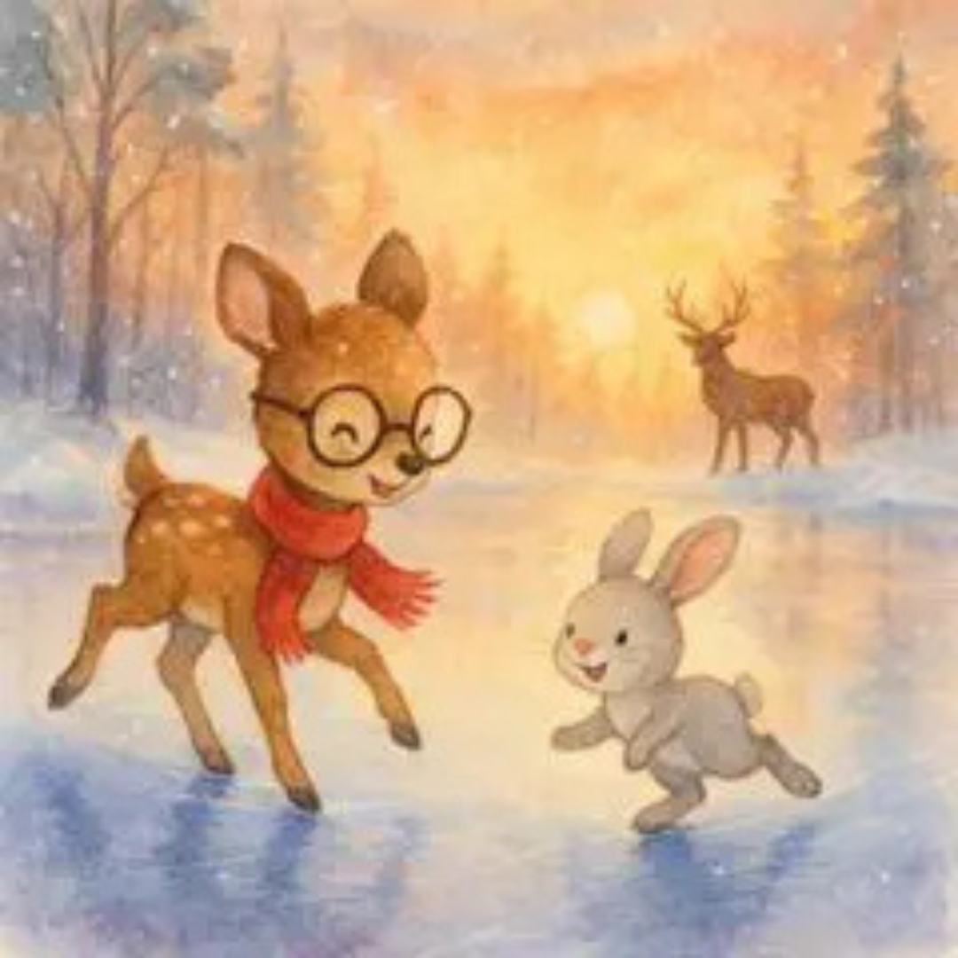 Kids Bedtime Stories Facebook ad: Cozy Up With Magical Stories Every Night
