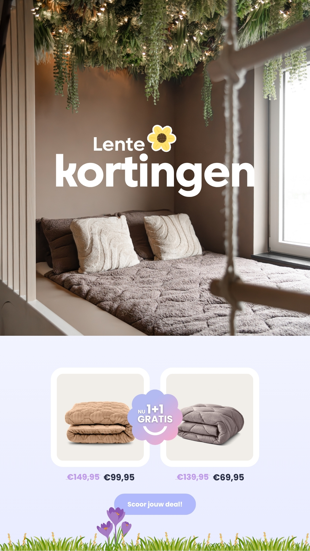 HappyBed Facebook ad