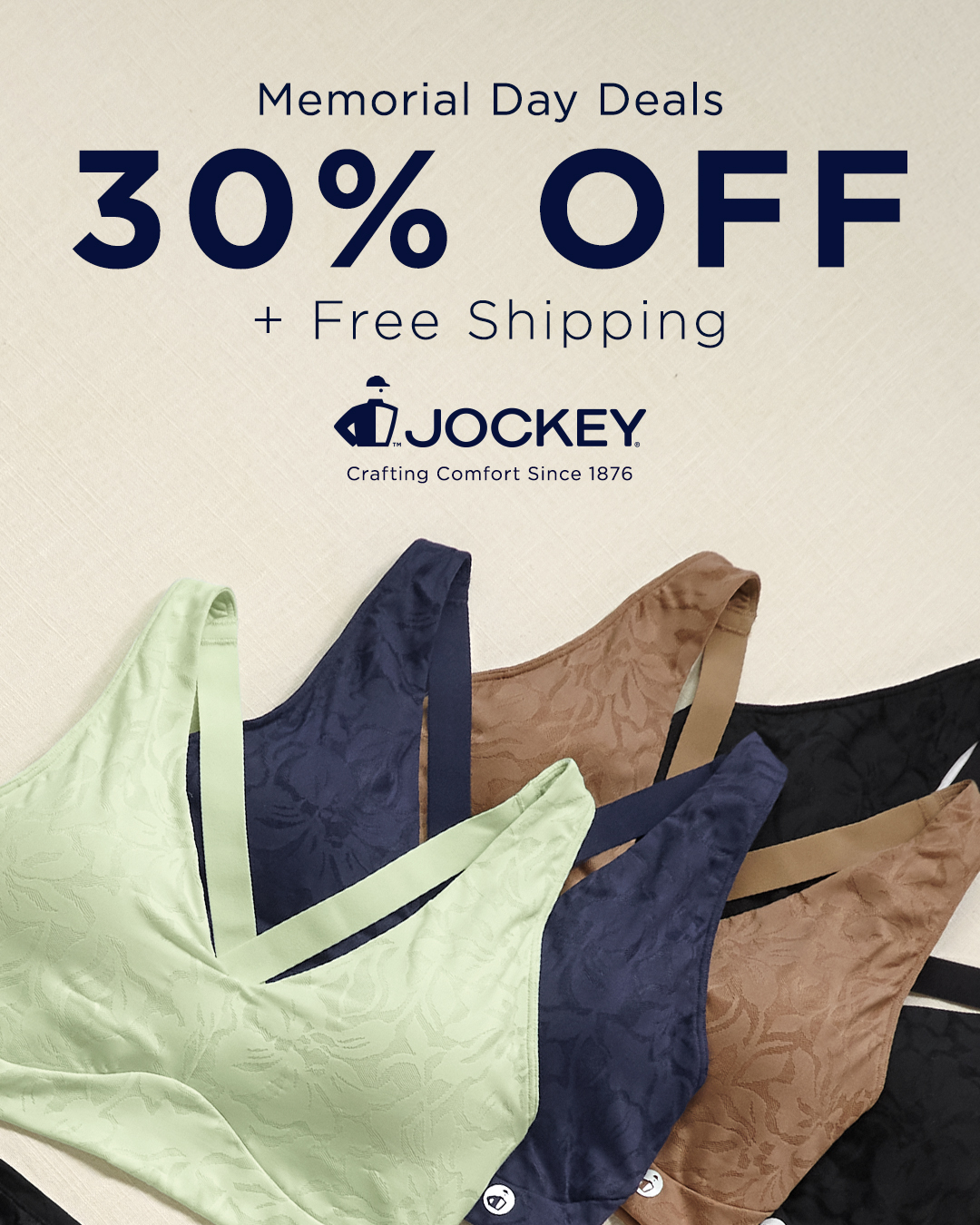 Jockey Facebook ad