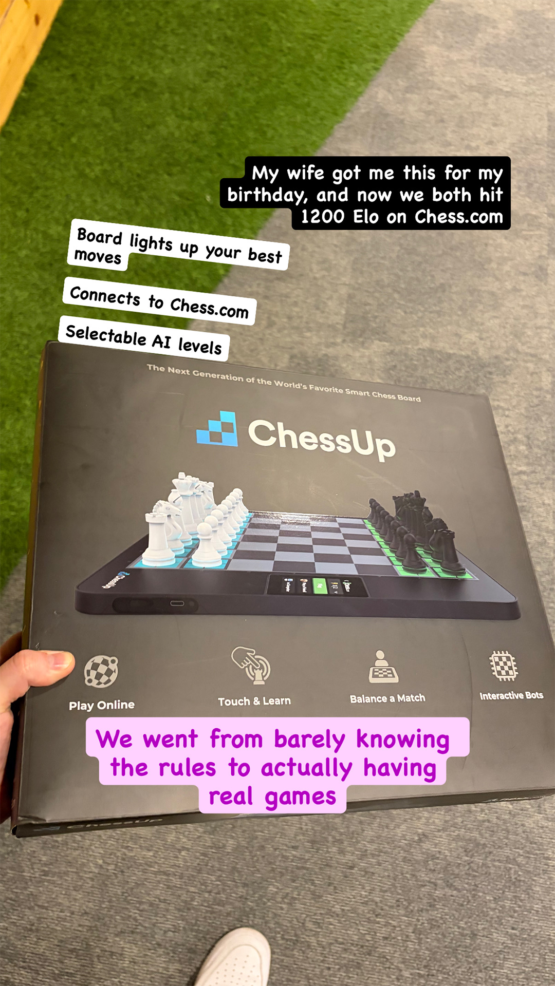 ChessUp Facebook ad