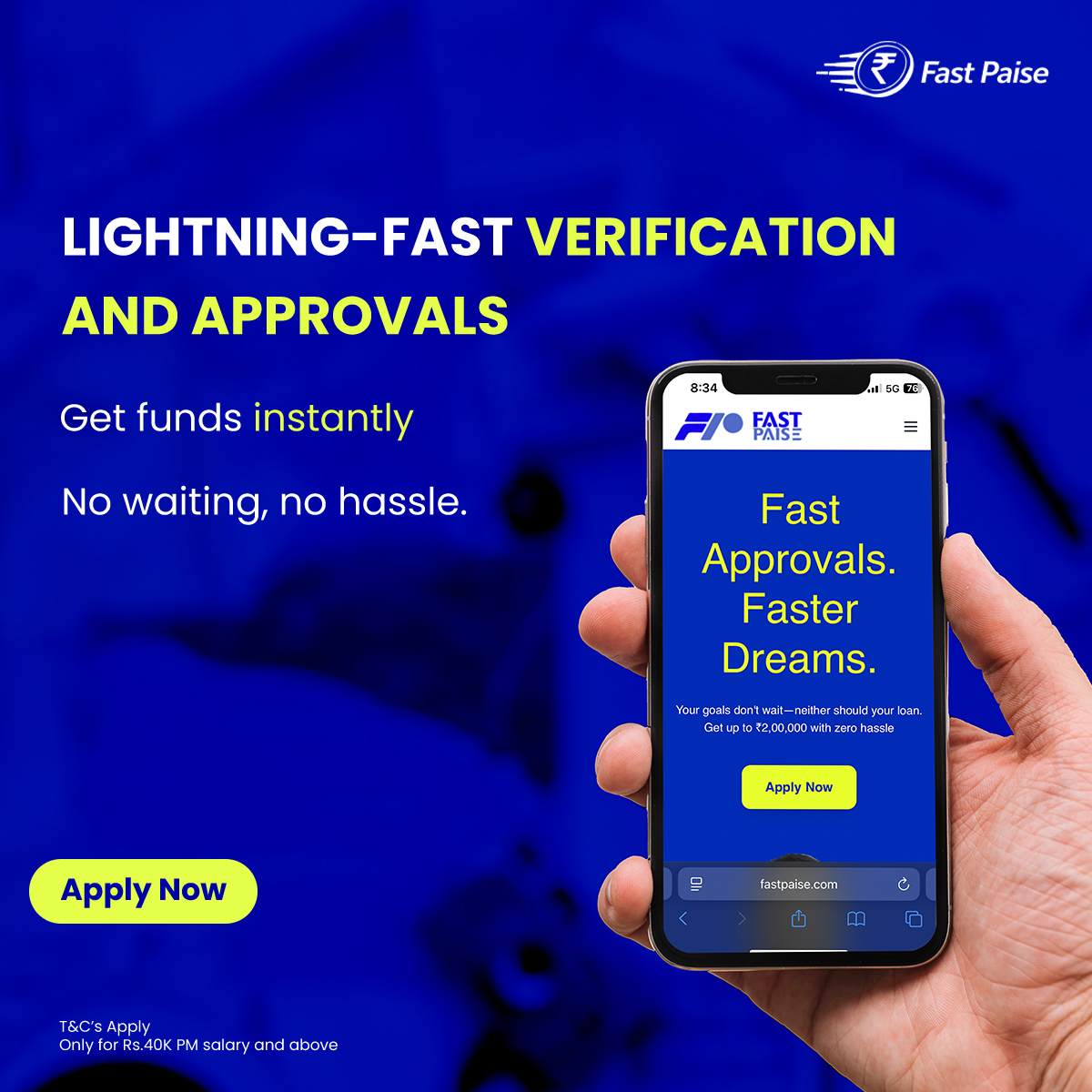 FastPaise Facebook ad