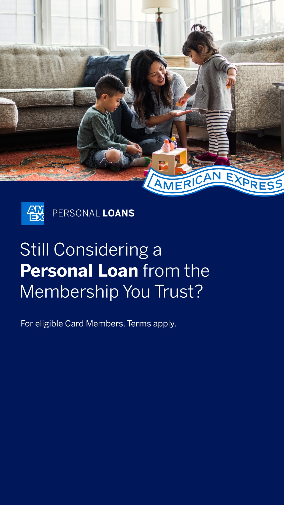 American Express Facebook ad