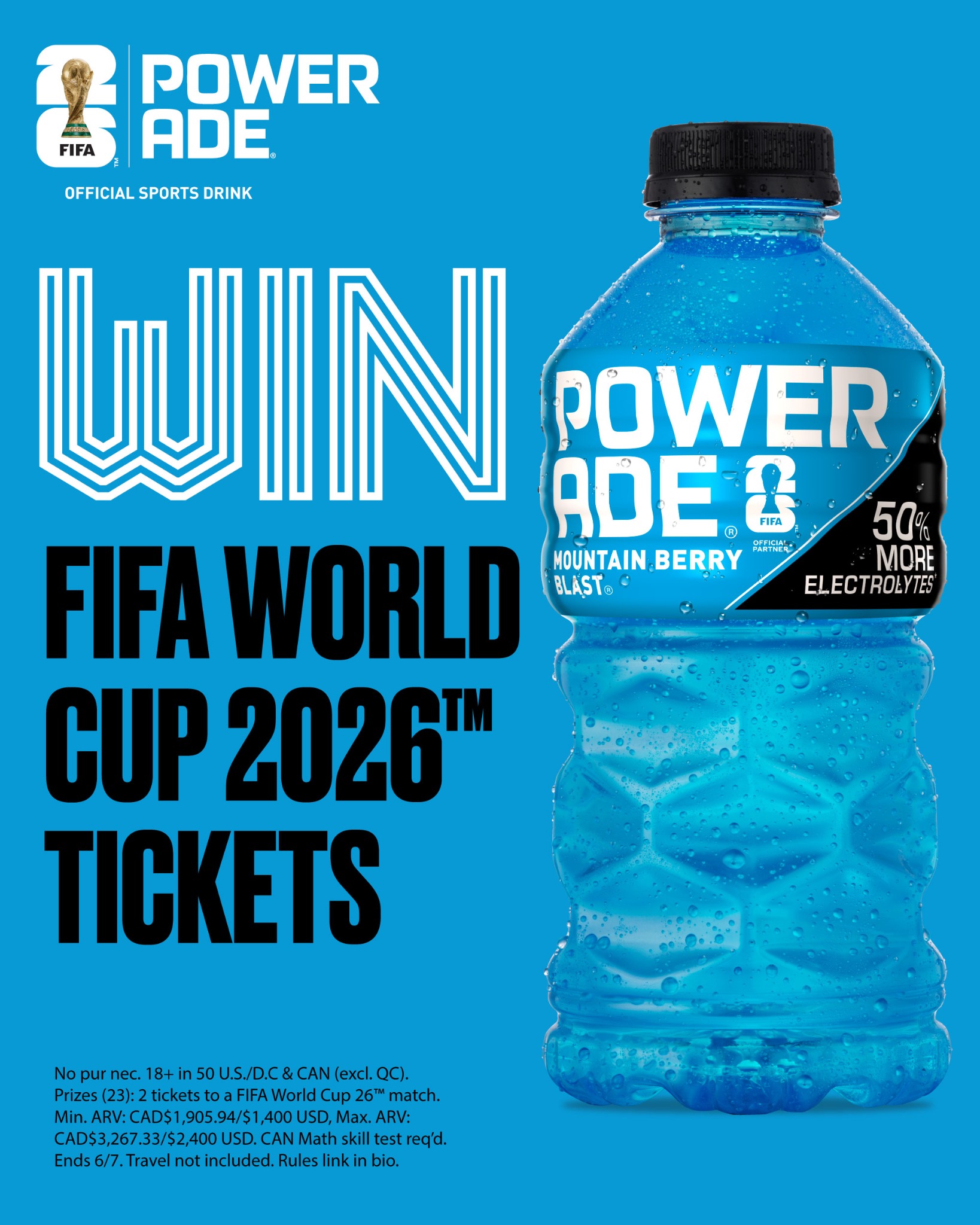 Powerade US Facebook ad from May 28, 2026