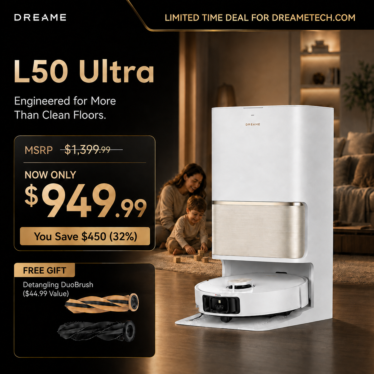 Dreame.us Facebook ad