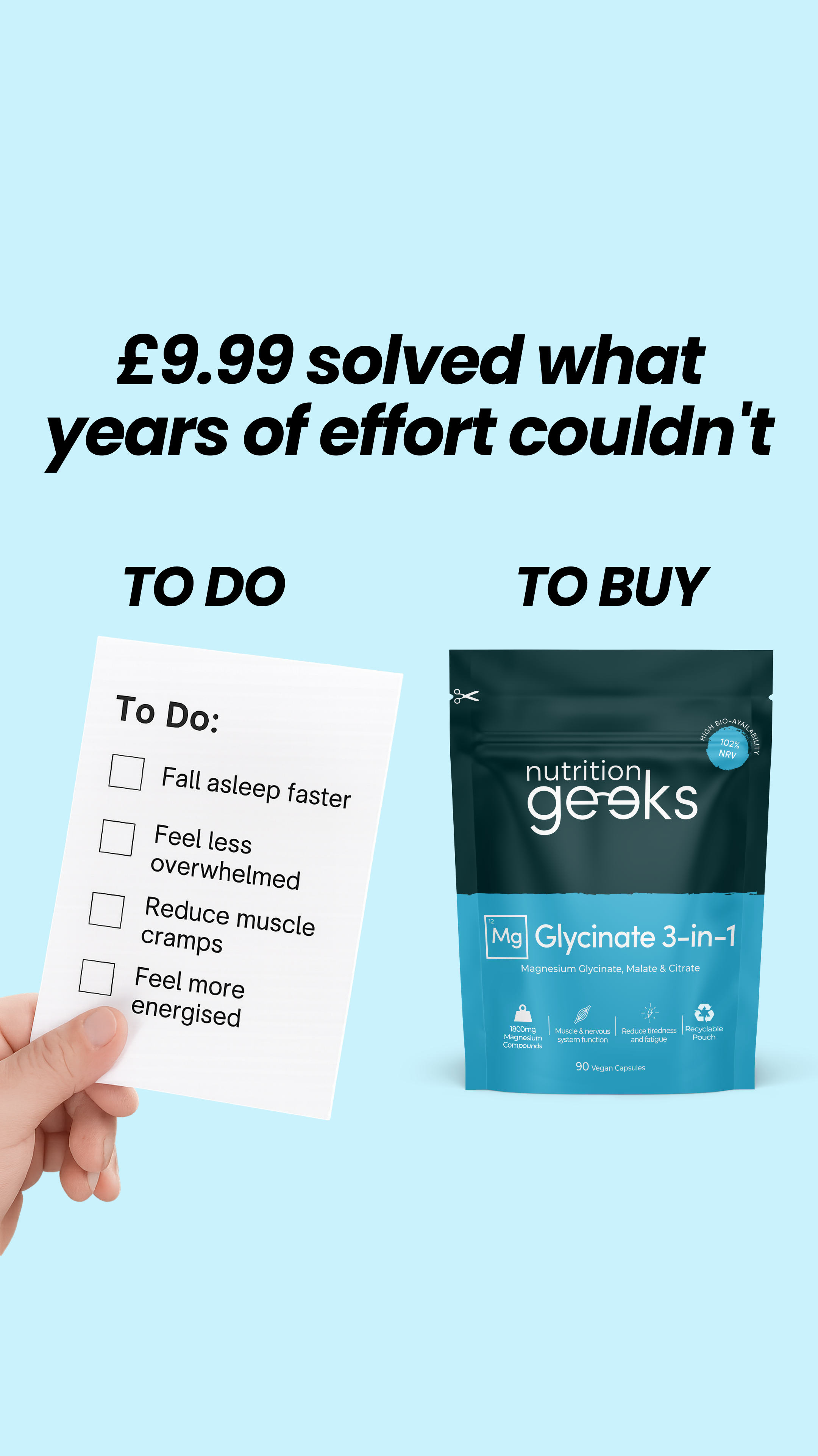 Nutrition Geeks Facebook ad