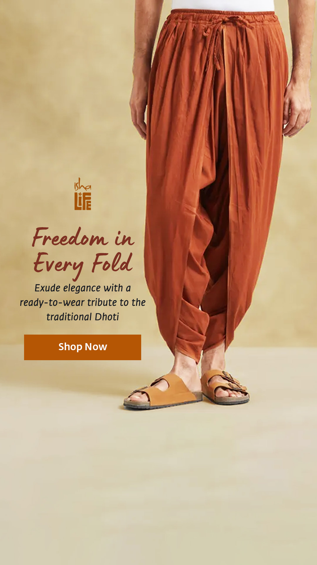 Isha Life Facebook ad