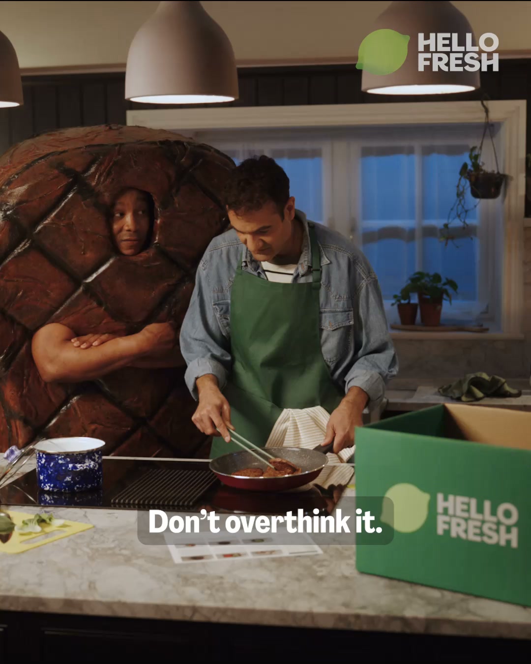 HelloFresh Facebook ad: The good cuts, every week.