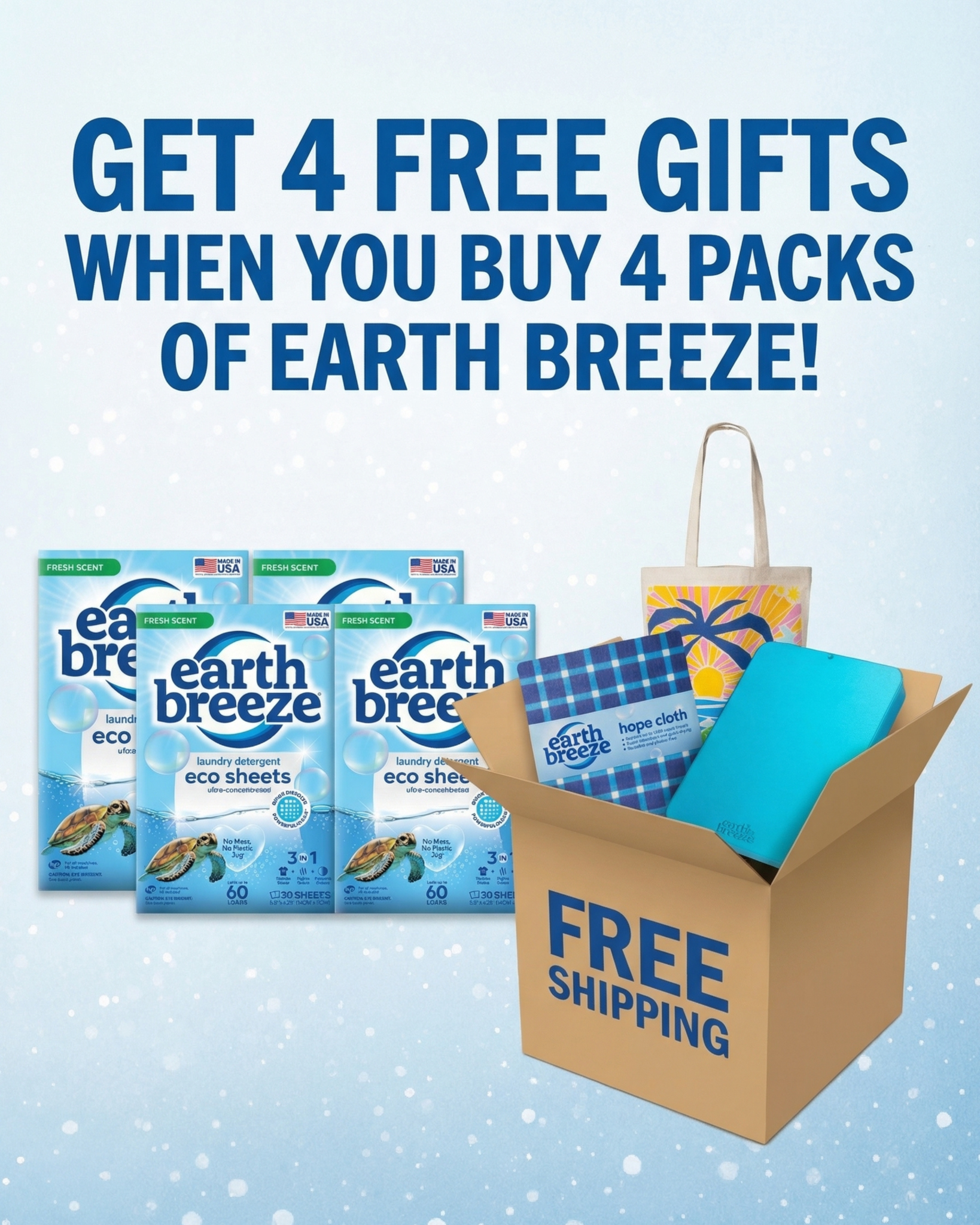 Earth Breeze Facebook ad