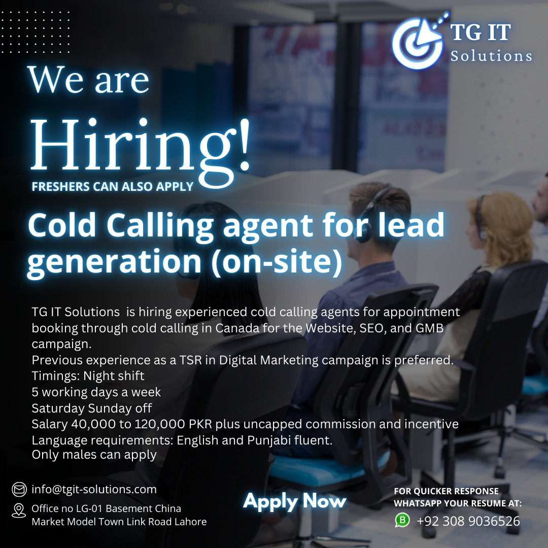 TG.IT.Solutions Facebook ad: We’re Expanding Our International Sales Team