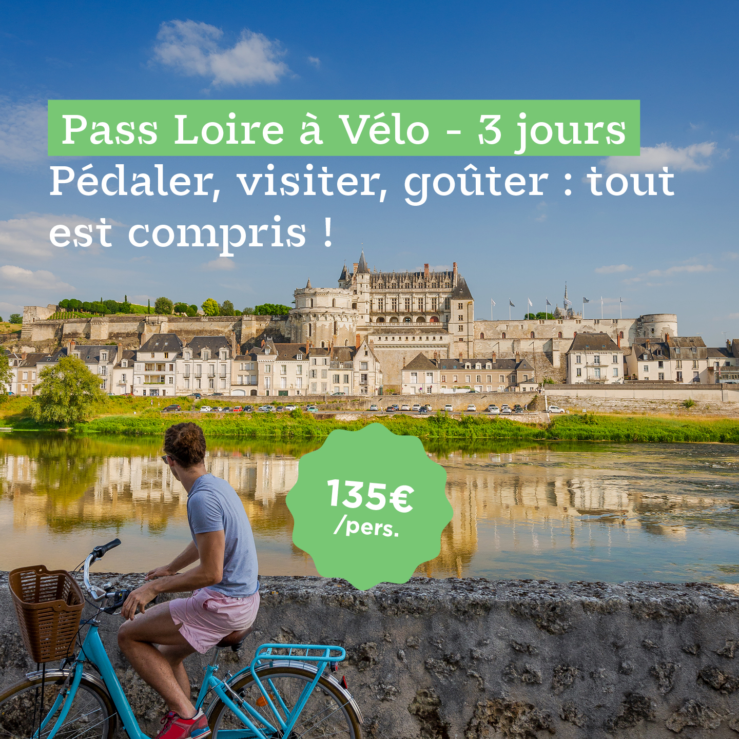 Tours Val de Loire Tourisme Facebook ad