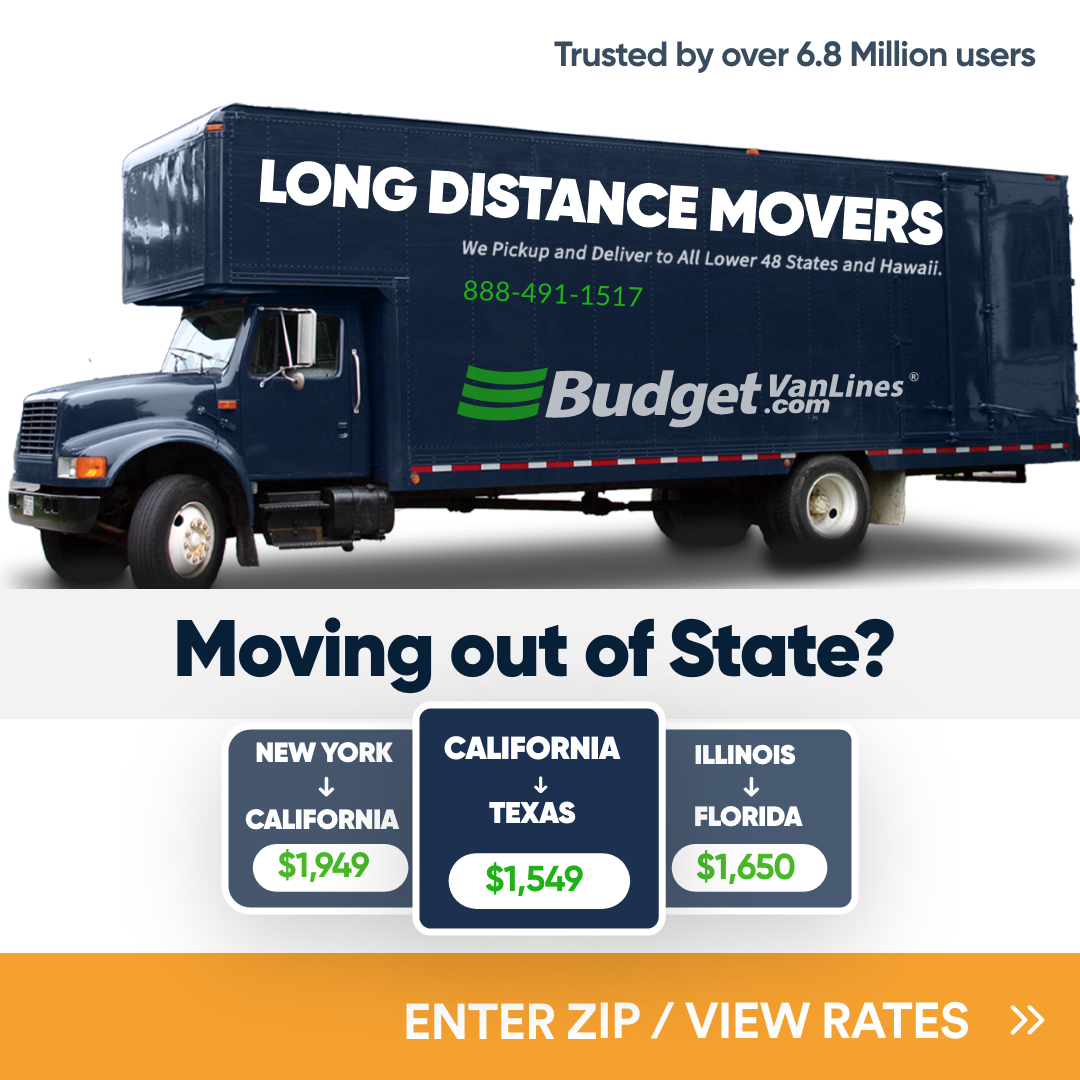 Budget Van Lines Facebook ad