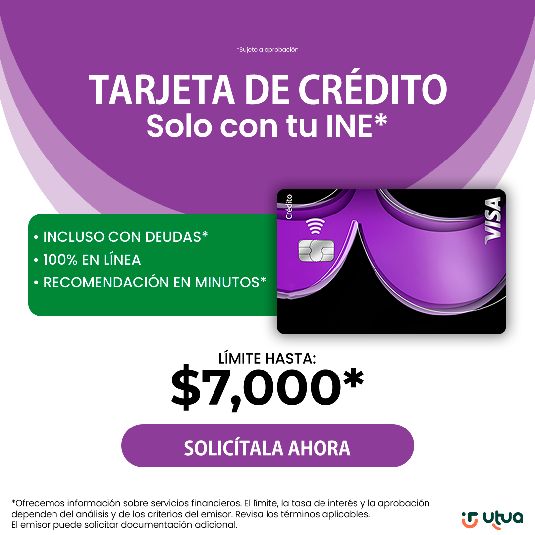Utua Tarjetas MX Facebook ad