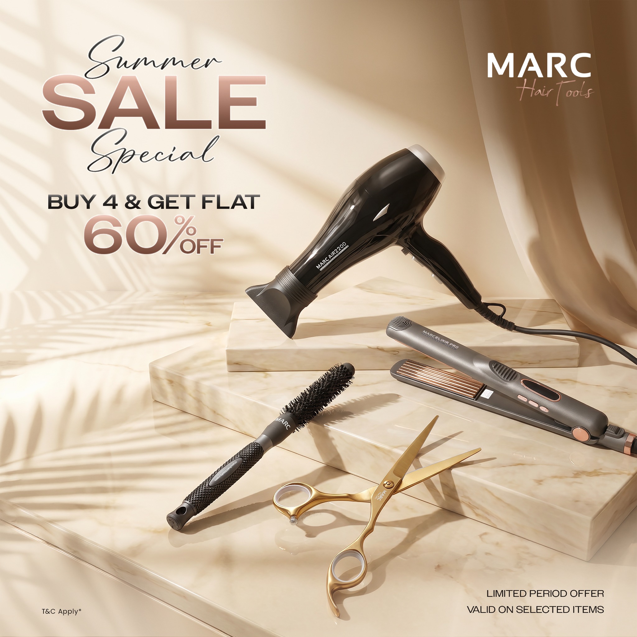 MARC HAIR TOOLS  Facebook ad