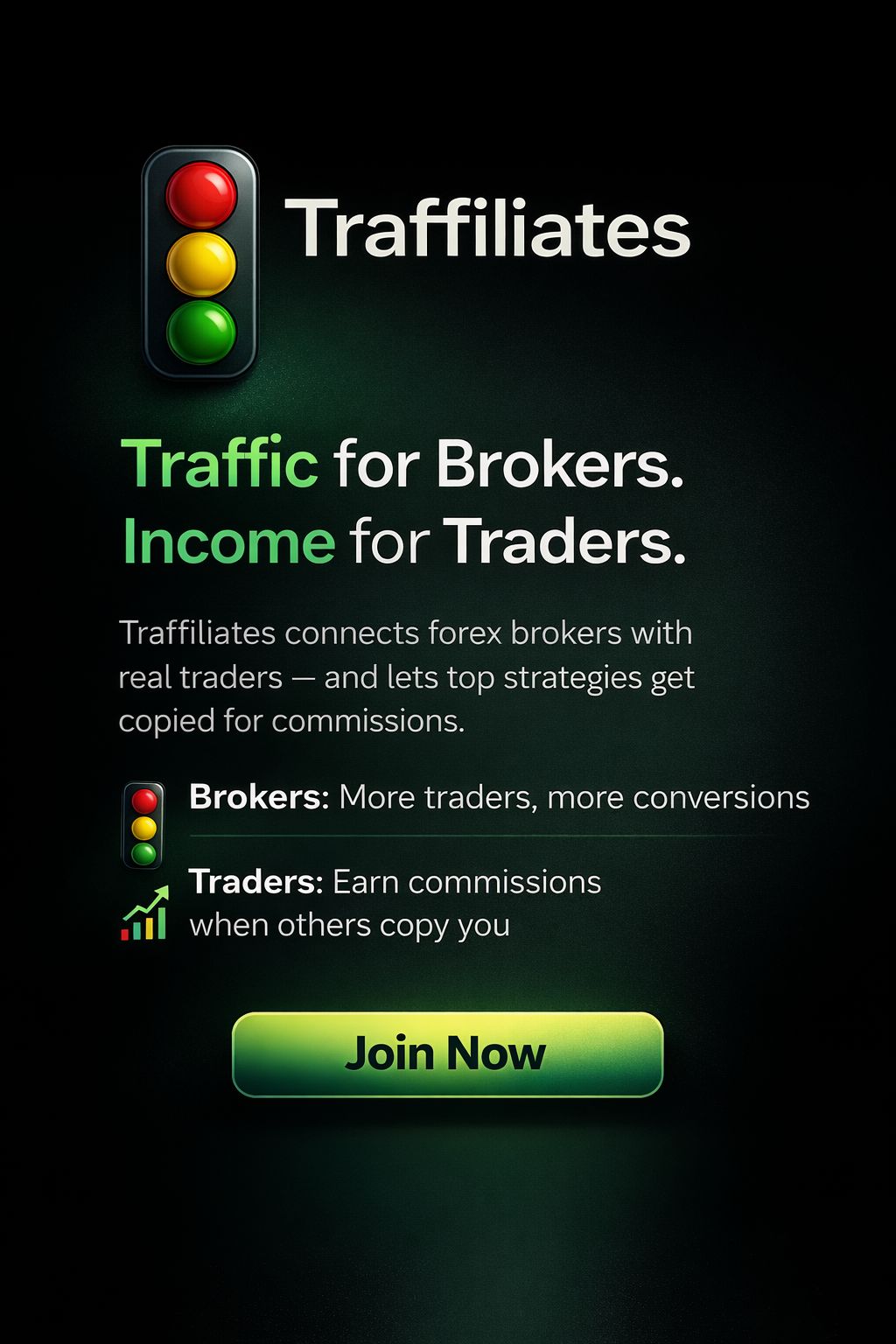 Traffiliates Facebook ad