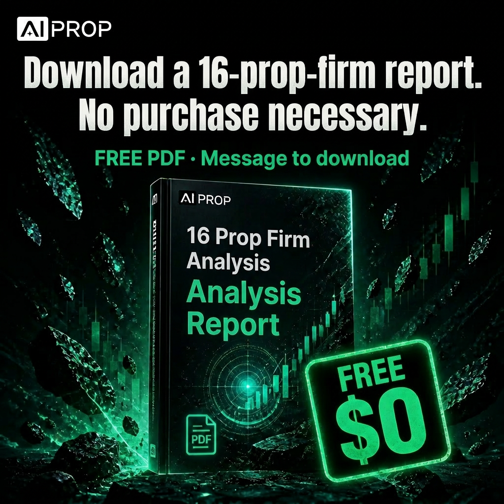 AI - Prop Firm Global Facebook ad: AI Prop - Top AI-Powered Prop Firm Backed by Blockchain…