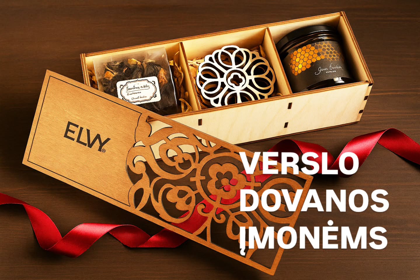 Verslo dovanos Elvy Facebook ad: Verslo dovanos įmonėms.