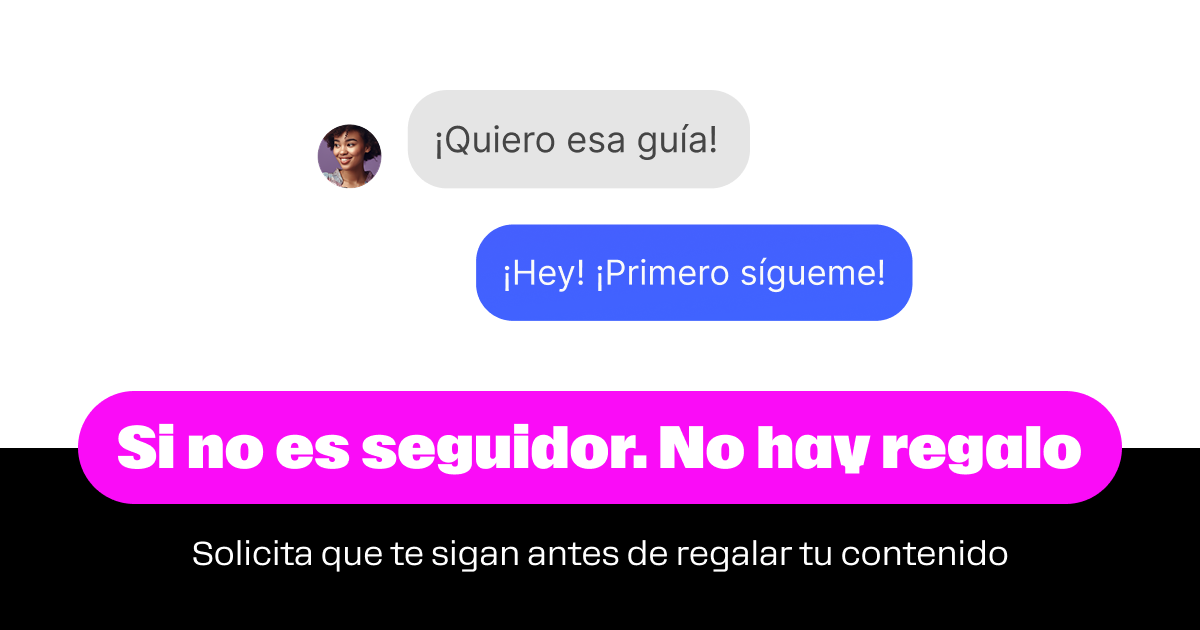 Manychat Facebook ad