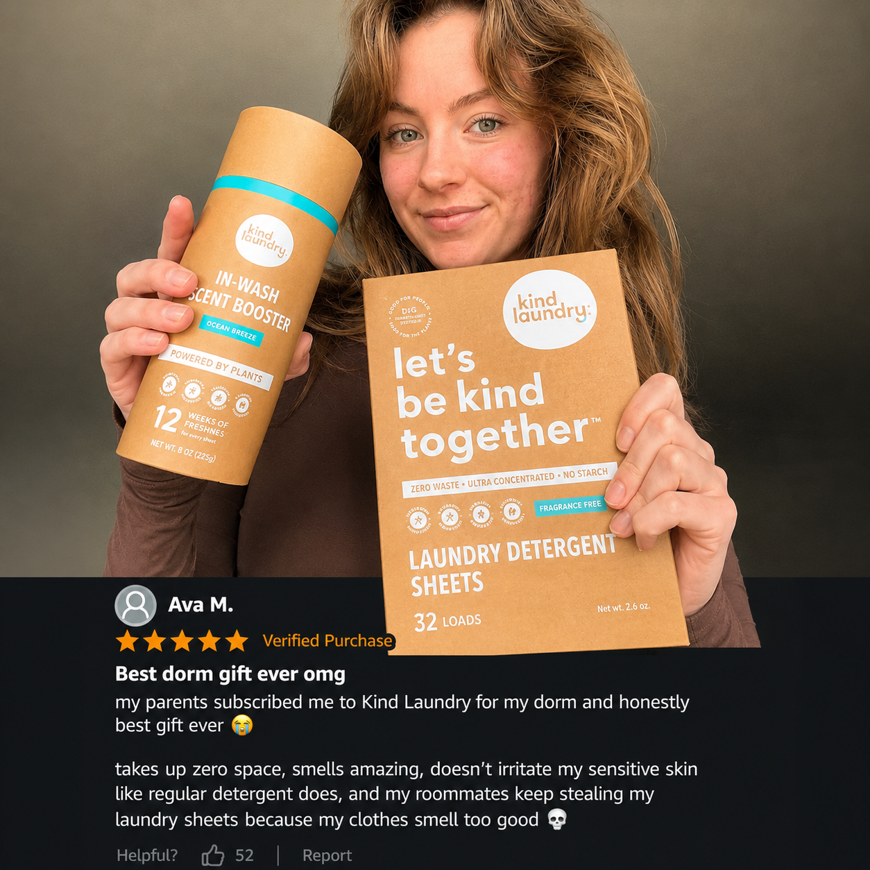 Kind Laundry Facebook ad